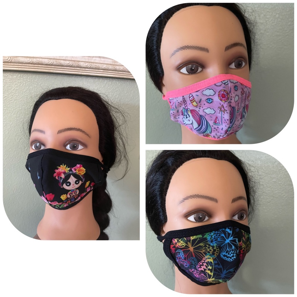 🦋 3 Kids Mask new no tags 😷